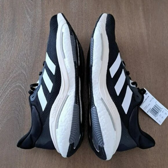 Adidas SolarGlide 6 - Color: Black/White/Grey - Size: Men 12 - Picture 7 of 10